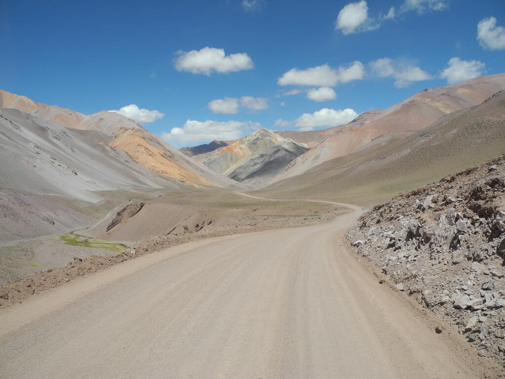 Paso Agua Negra, chilenische Seite