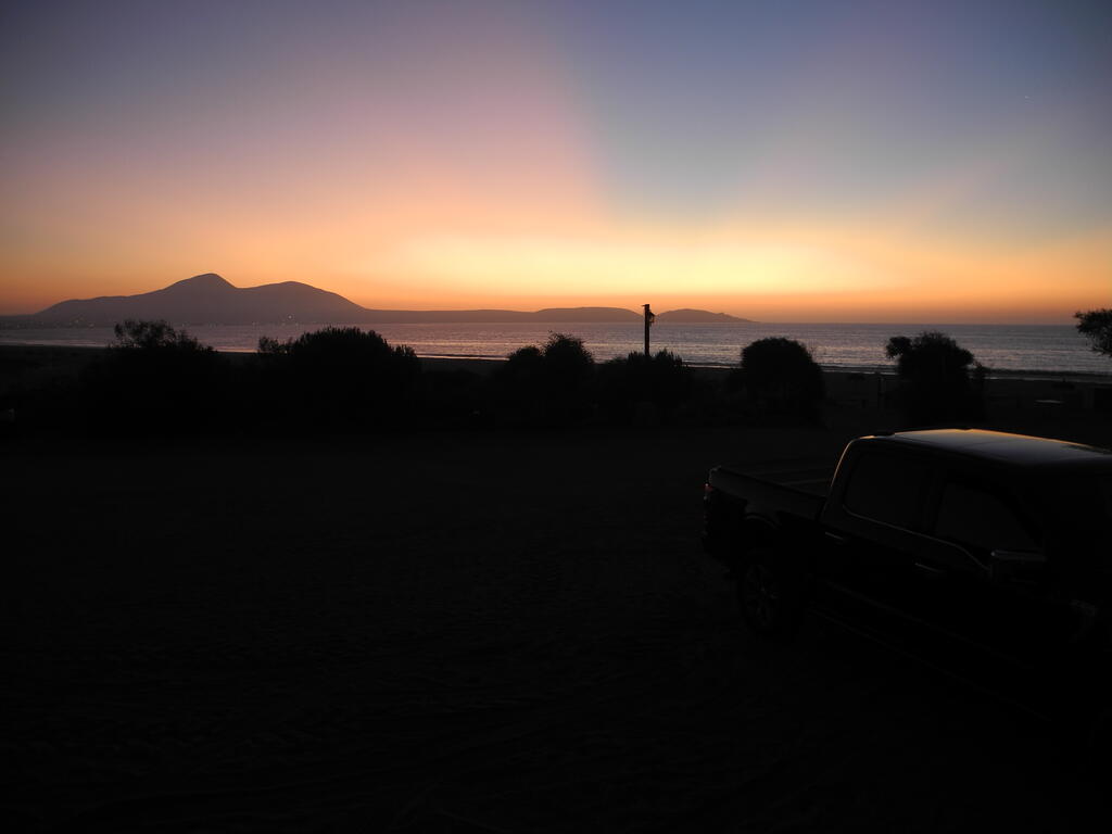 Sonnenuntergang an der Pazifikk&uuml;ste