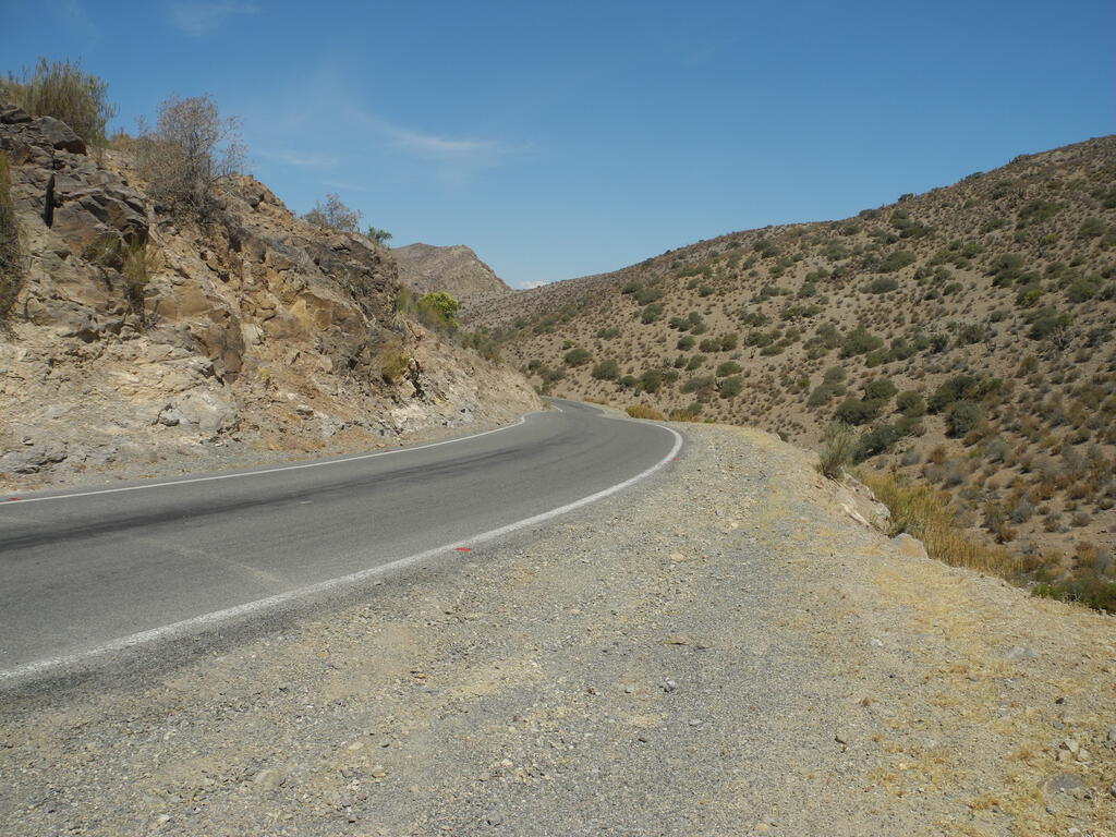 Stra&szlig;e von Andacollo nach Samo Alto