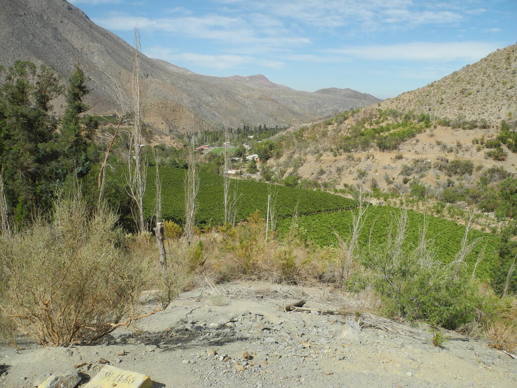 Das Tal zwischen Samo Alto und dem Pass nach Vicu&ntilde;a