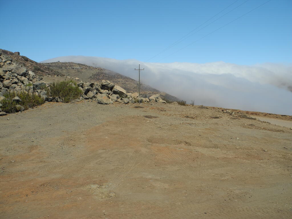 Der Nebel kommt &uuml;ber die Berge