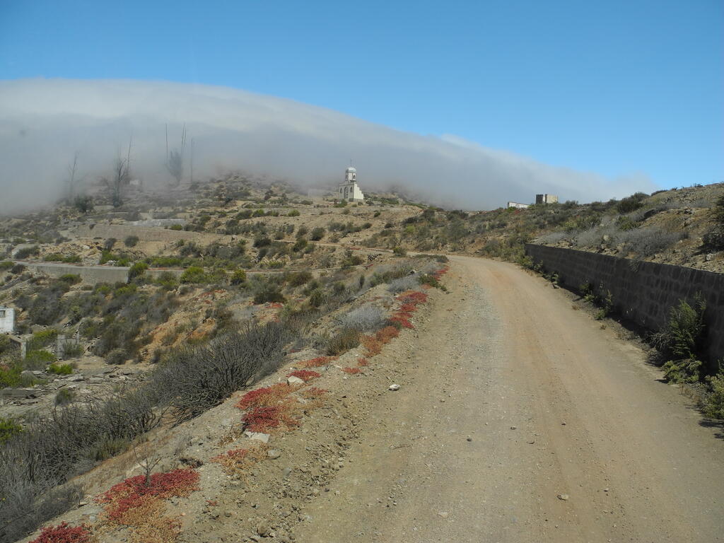 Ruine der Kirche in der Arbeitersiedlung