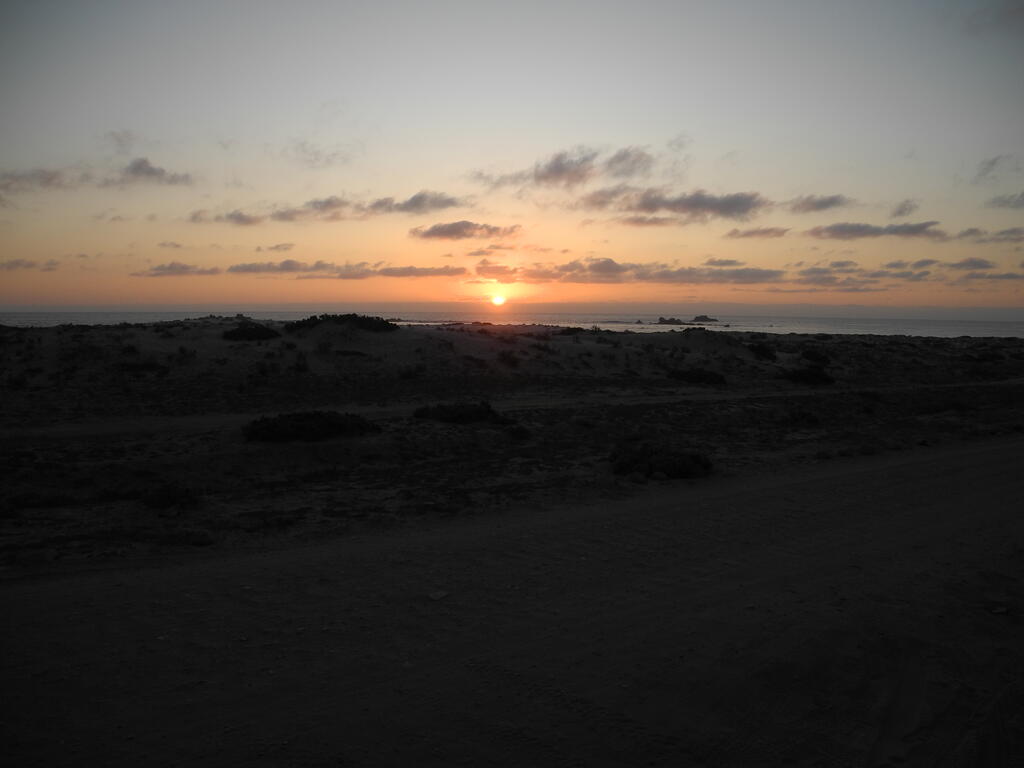 Sonnenuntergang an der Pazifikk&uuml;ste bei Playa Blanca