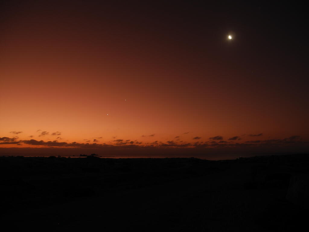 Sonnenuntergang an der Pazifikk&uuml;ste bei Playa Blanca