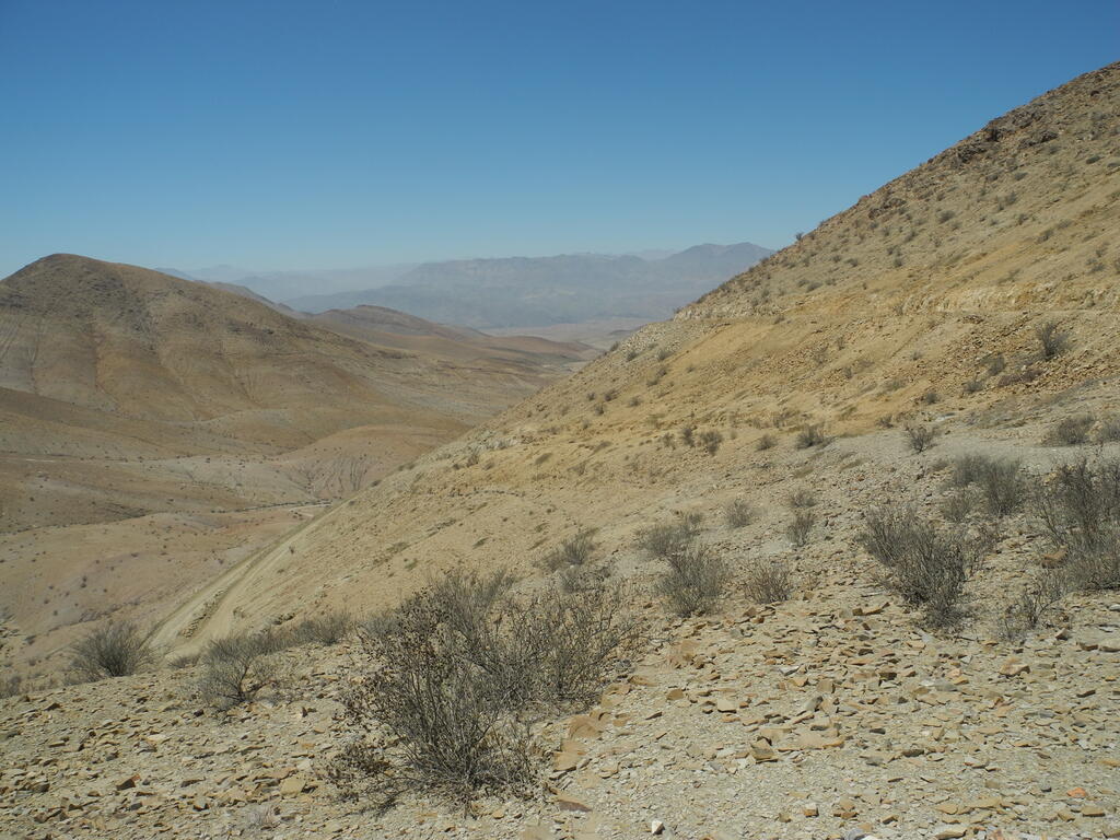 Stra&szlig;e C-423 nach dem Pass