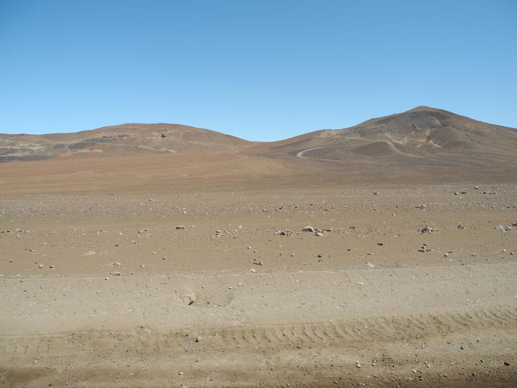 Mina Fresia im Bereich Cerro Negro