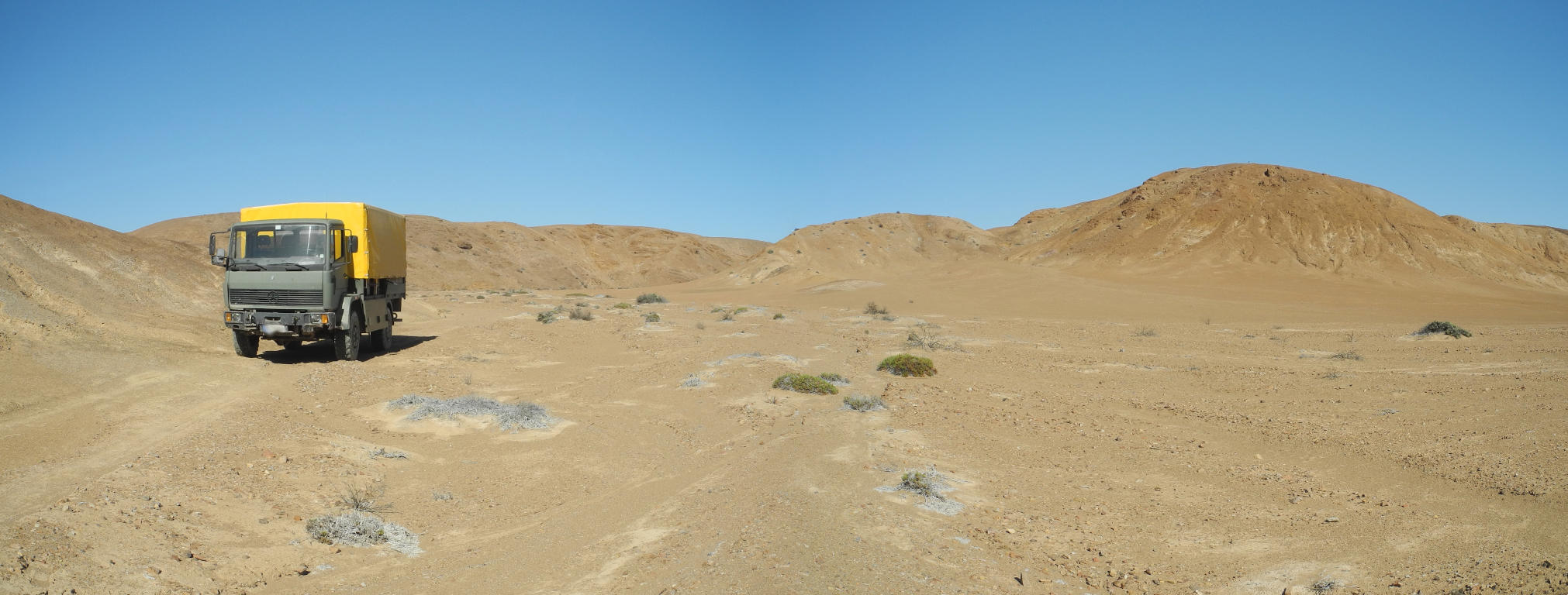 Panorama des &Uuml;bernachtungsplatzes