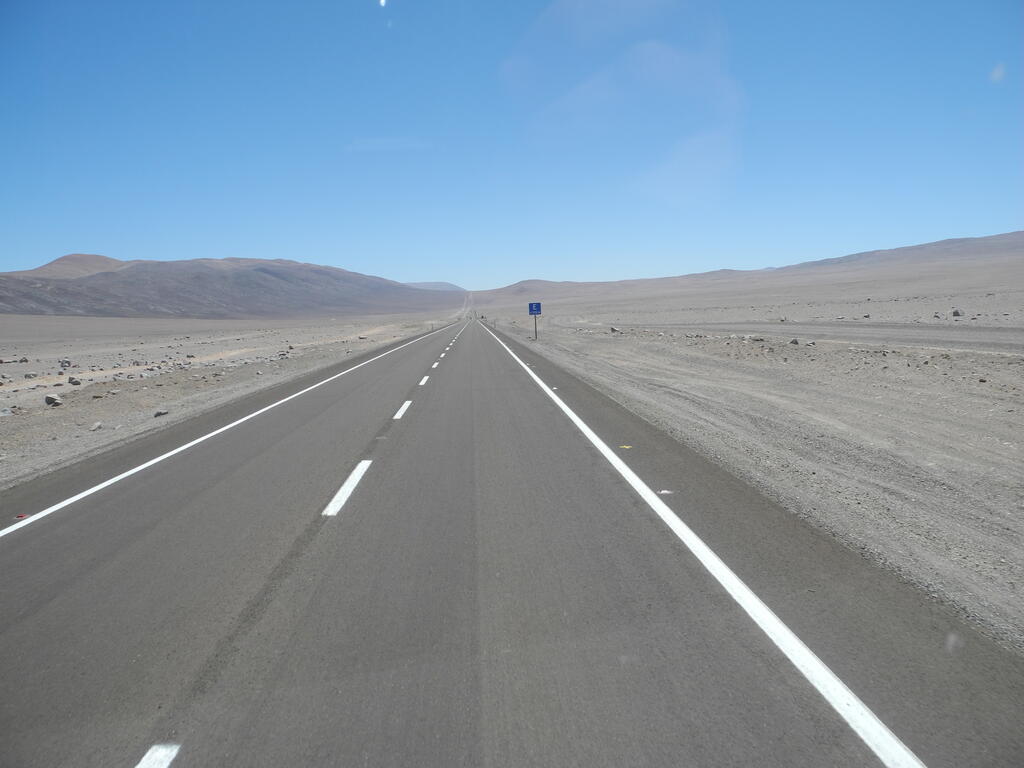 Fahrt durch die W&uuml;ste nach Antofagasta