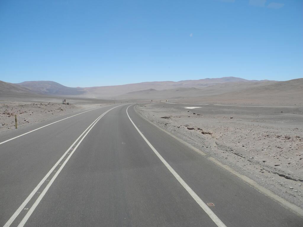 Fahrt durch die W&uuml;ste nach Antofagasta