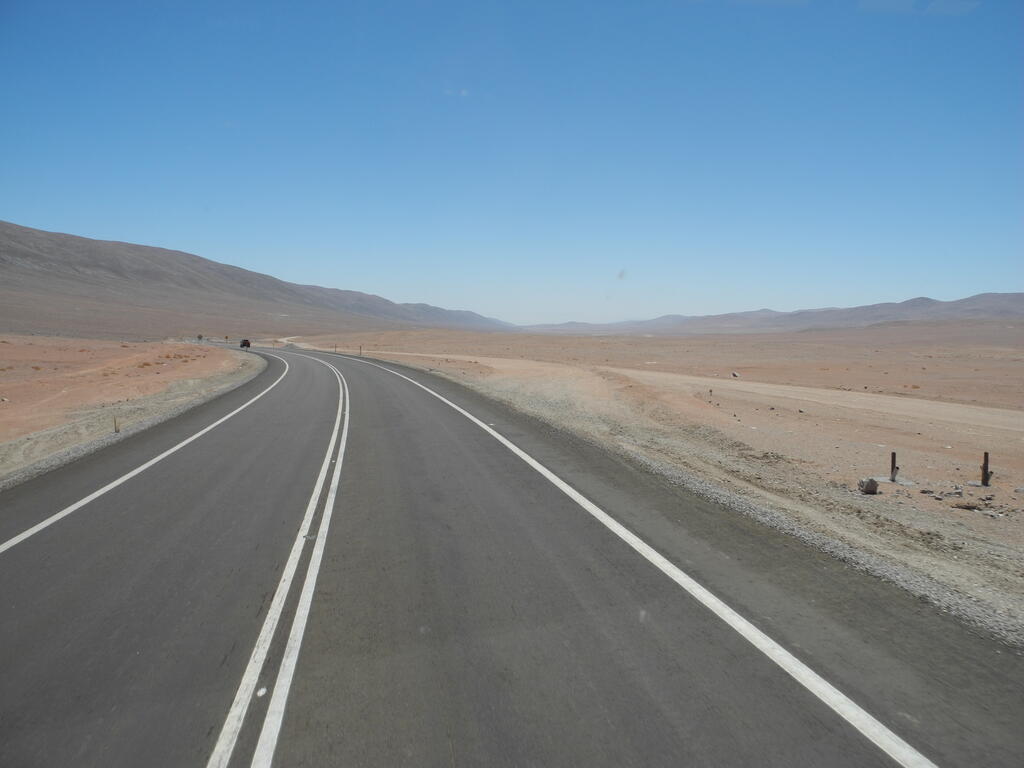 Fahrt durch die W&uuml;ste nach Antofagasta