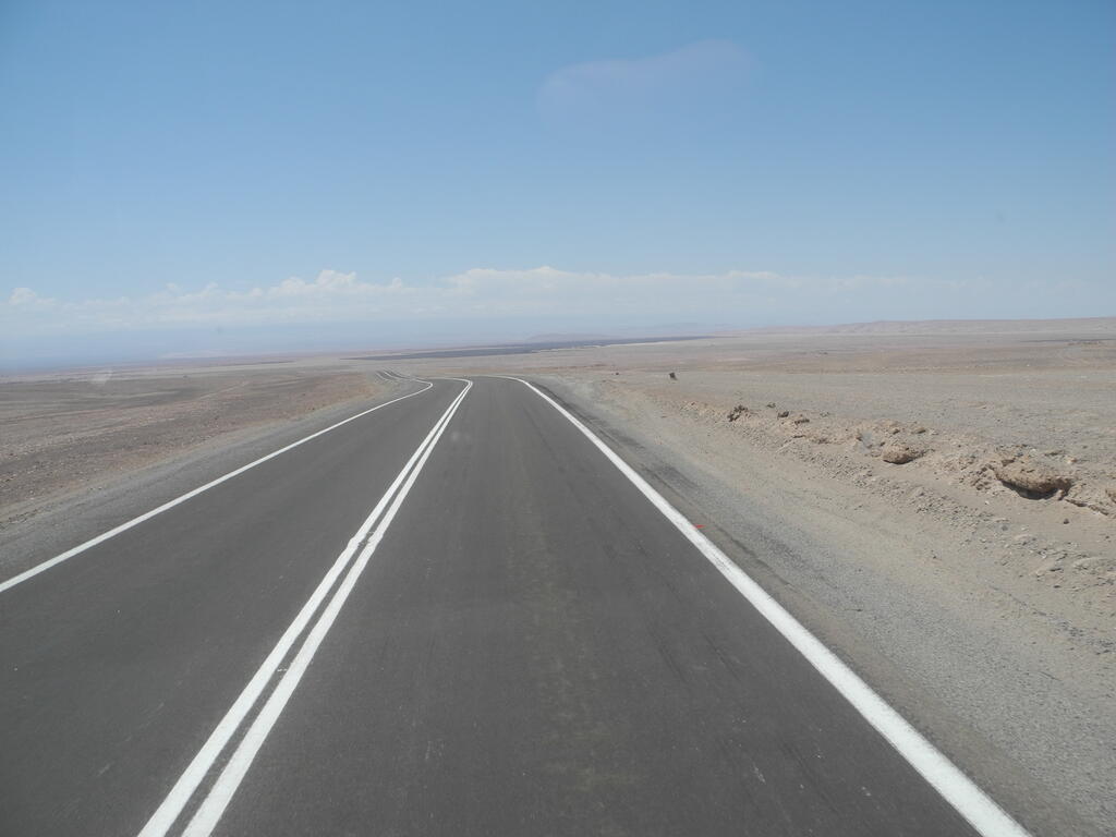 Blick auf einen Teil der Pampa del Tamarugal