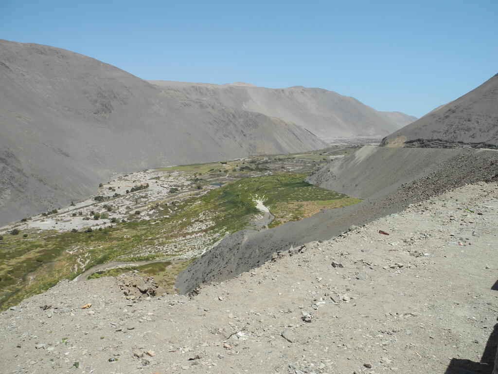 Ruta 5 im Bereich Camarones