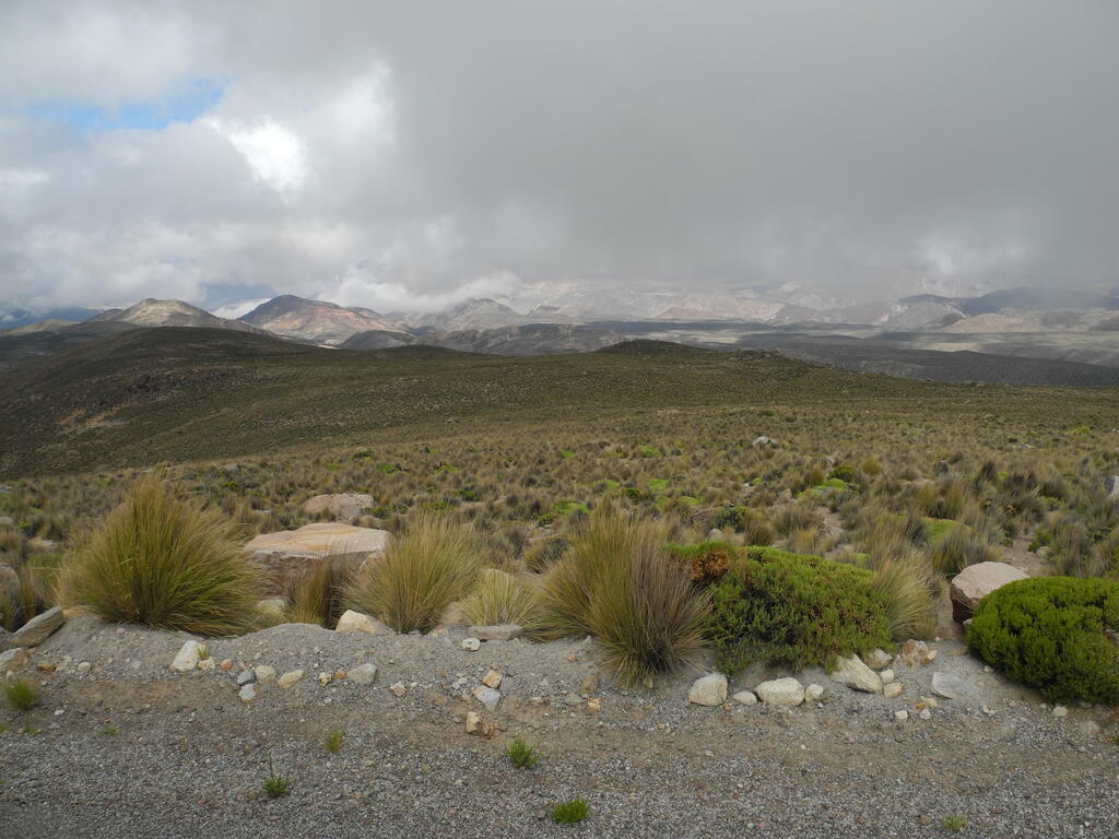 Wolken um den Taapac&aacute; werden wieder dichter