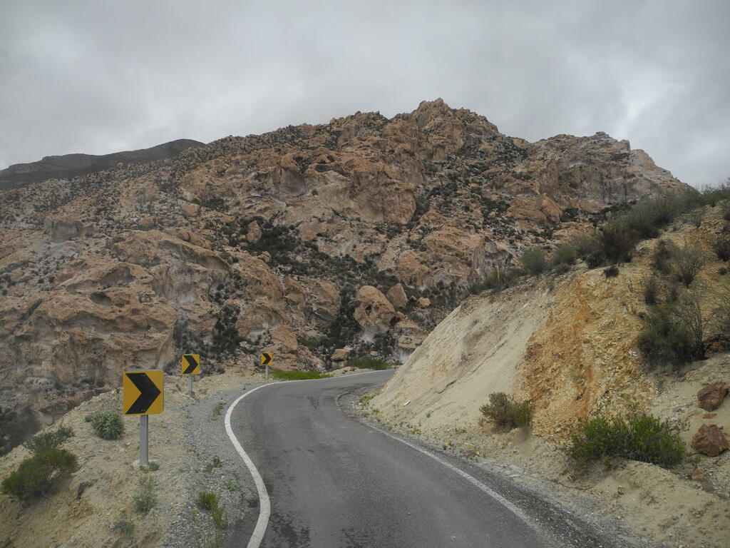 Landschaft an der Stra&szlig;e A-31