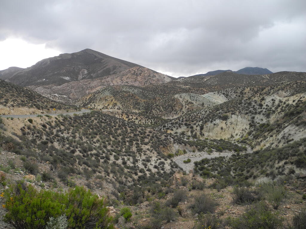 Landschaft an der Stra&szlig;e A-31