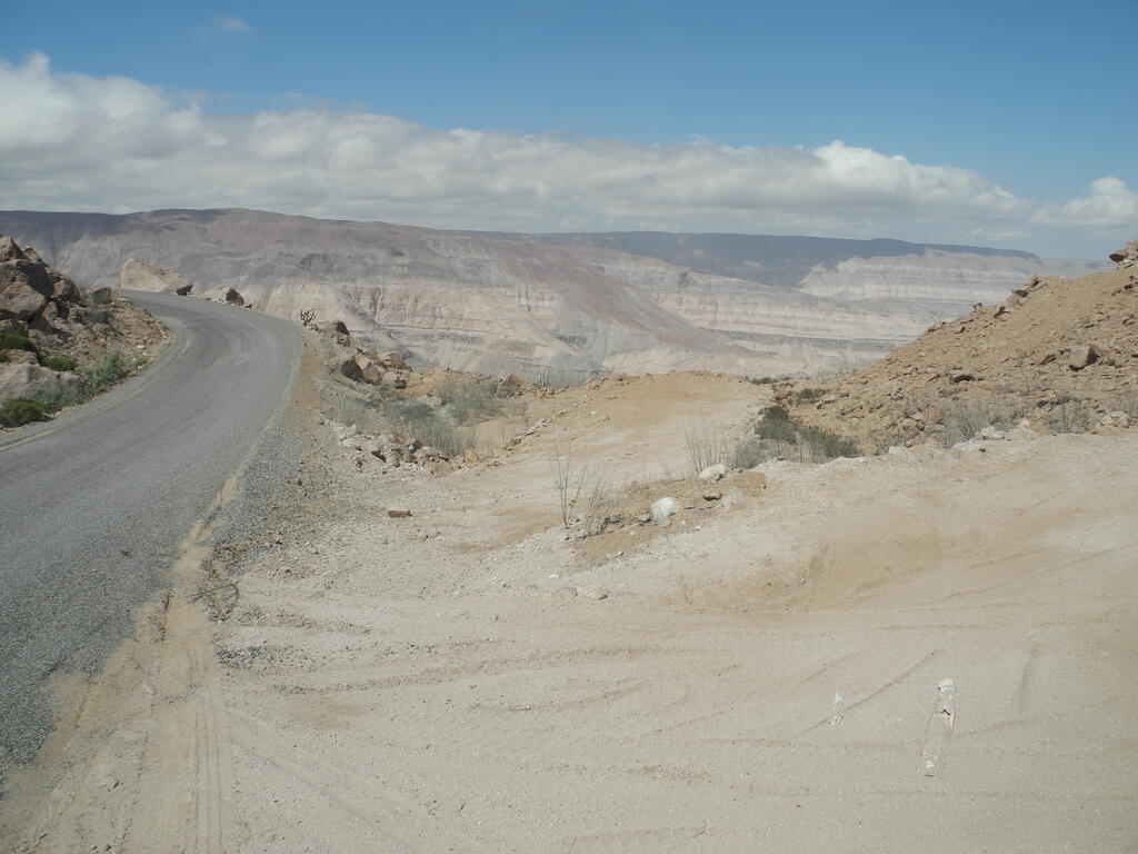 Landschaft an der Stra&szlig;e A-331