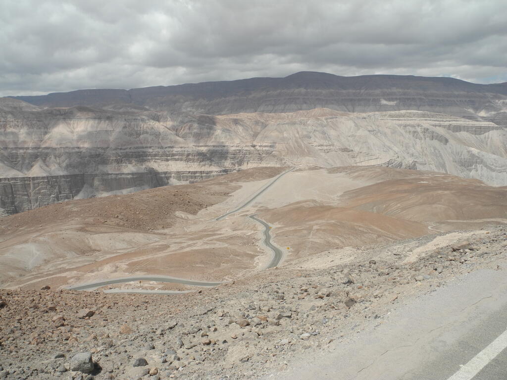 Landschaft an der Stra&szlig;e A-345