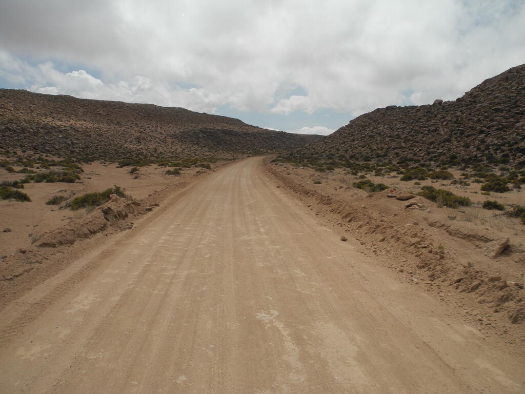 Landschaft an der Stra&szlig;e A-685