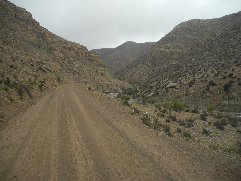 Landschaft an der Stra&szlig;e A-555