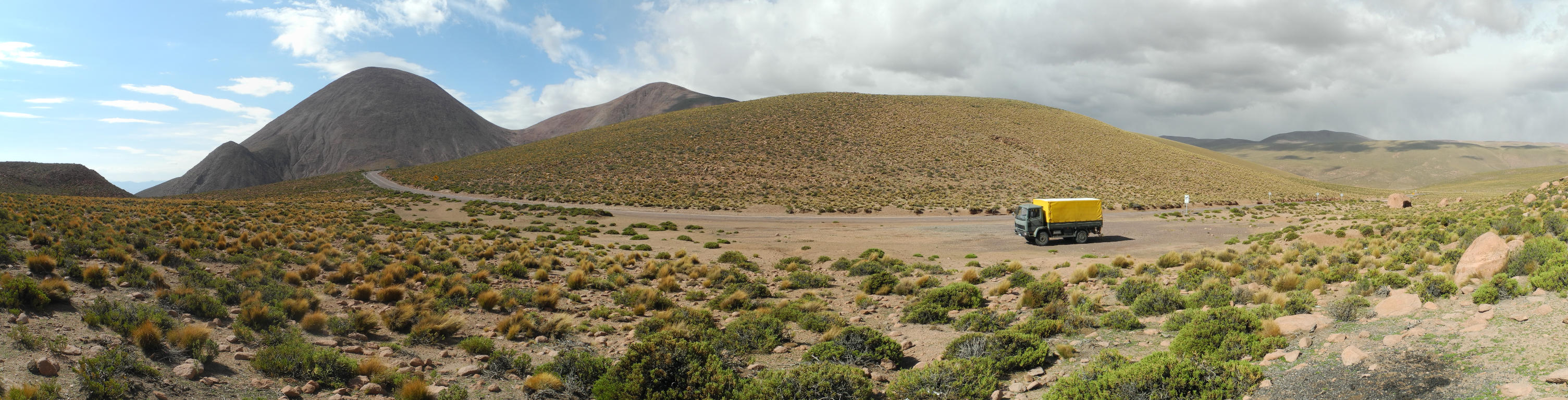 Panorama des &Uuml;bernachtungsplatzes