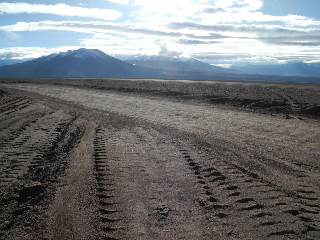 Aussicht von der Passh&ouml;he vor dem Tal von El Tatio