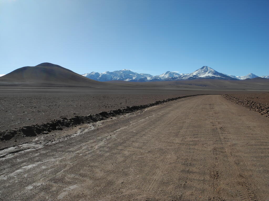 Etwas n&auml;her nochmal die Vulkane