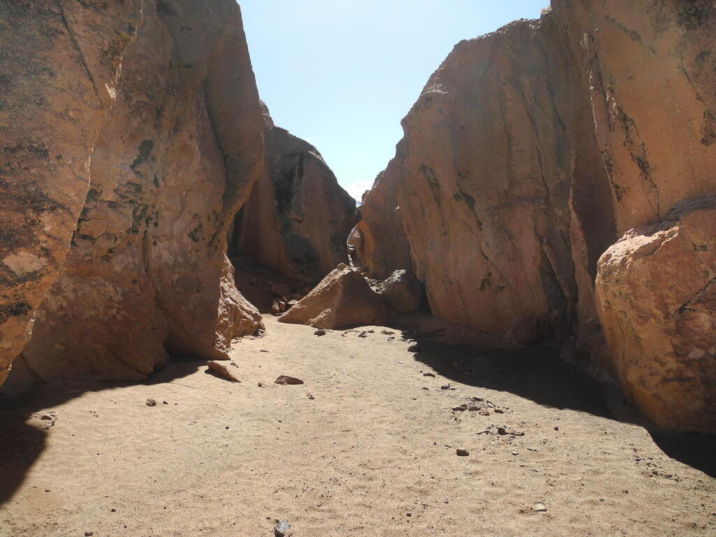 Felsen in der kleinen Schlucht