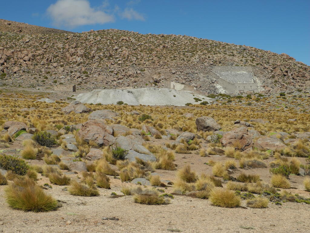 Alte Schwefel-Verarbeitungsanlage