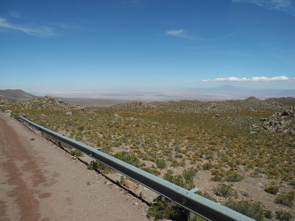Blick auf San Pedro de Atacama