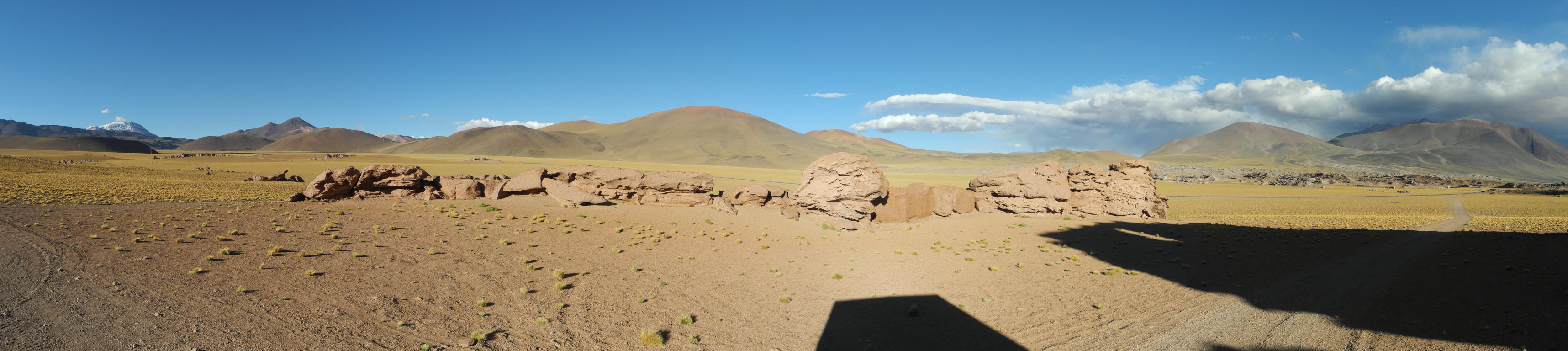Panorama am Abend im Bereich der Quebrada Rio Blanco