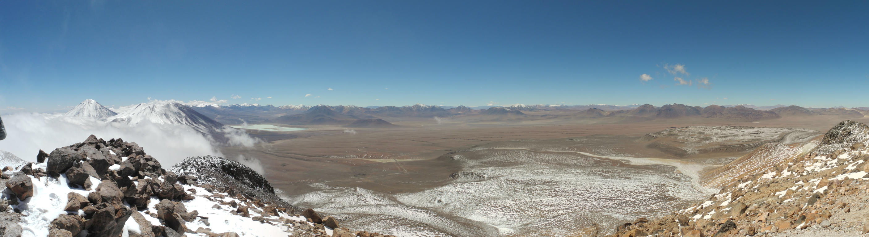 Gipfelpanorama nach Nord und Ost