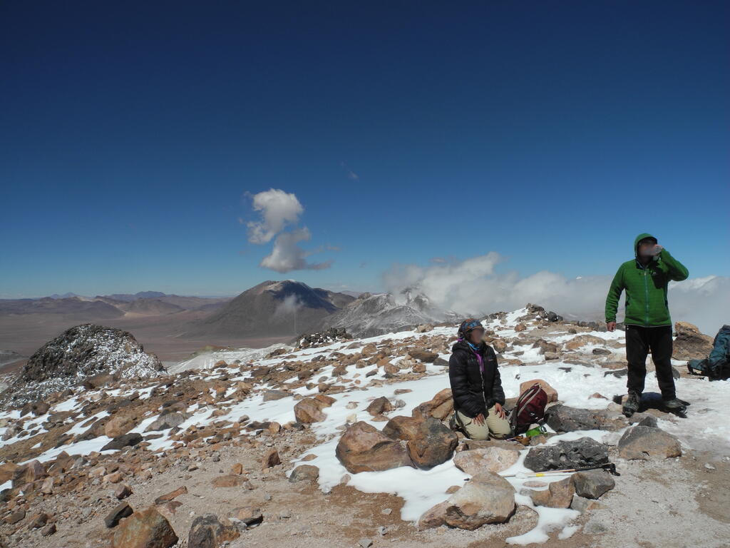 Wolken kommen aus S&uuml;d und West