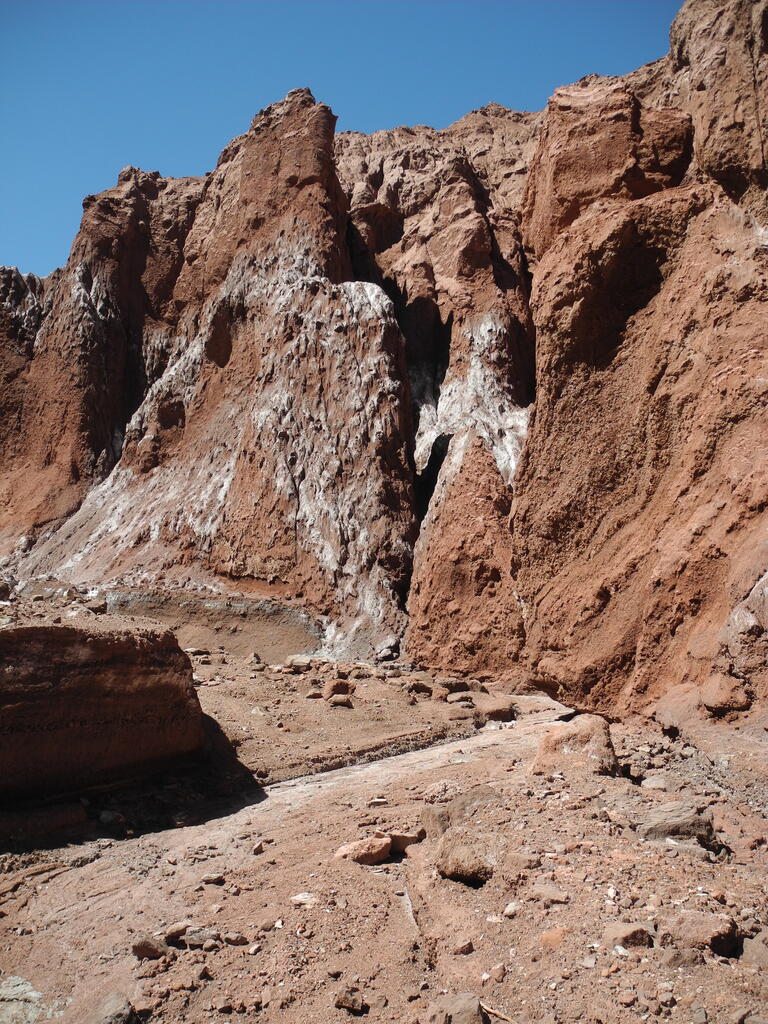 Noch eine der schmalen Schluchten