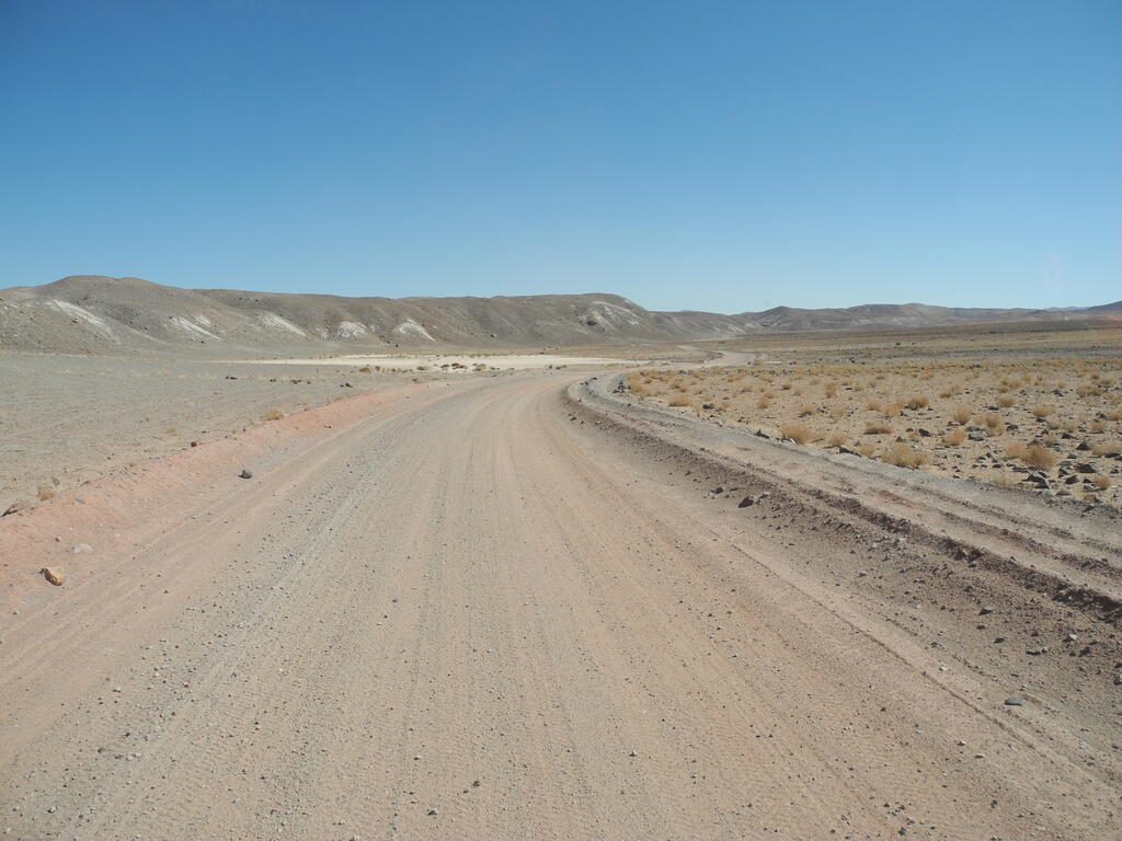 Landschaft an der Stra&szlig;e B-355