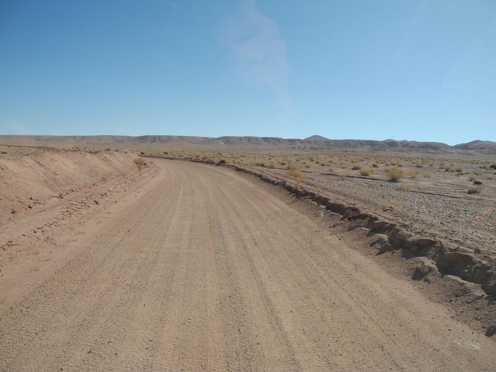 Landschaft an der Stra&szlig;e B-355