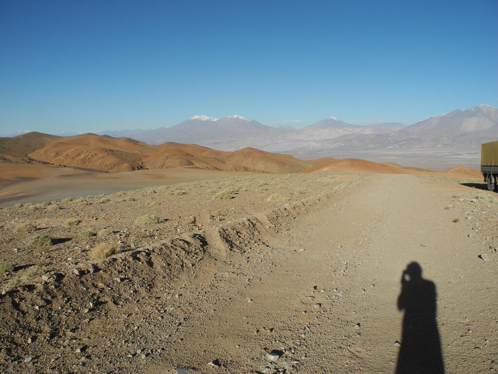 Aussicht nach Nordwest vom &Uuml;bernachtungsplatz