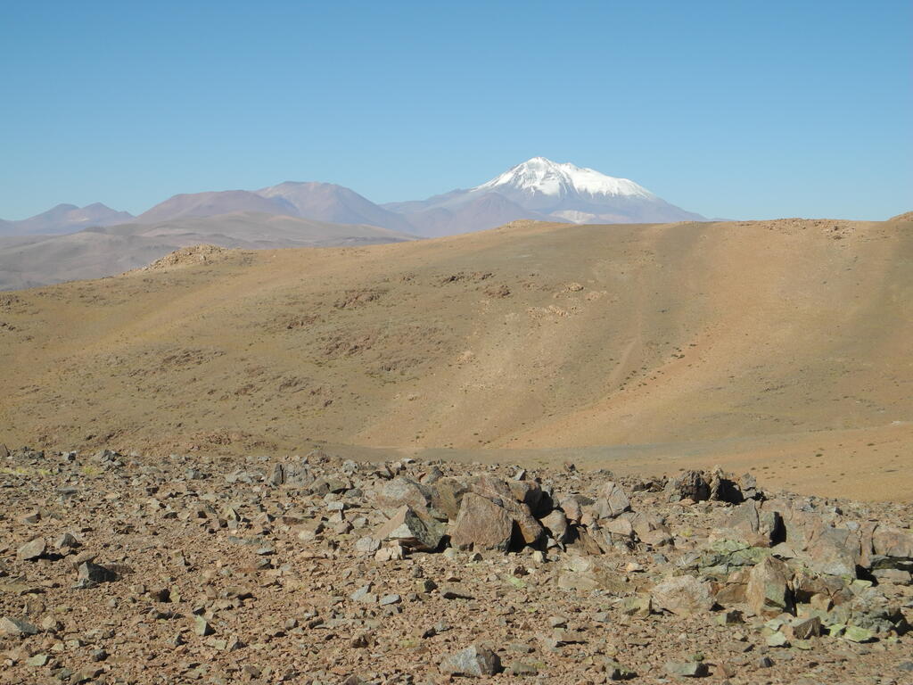Volc&aacute;n Llullaillaco am n&auml;chsten Morgen