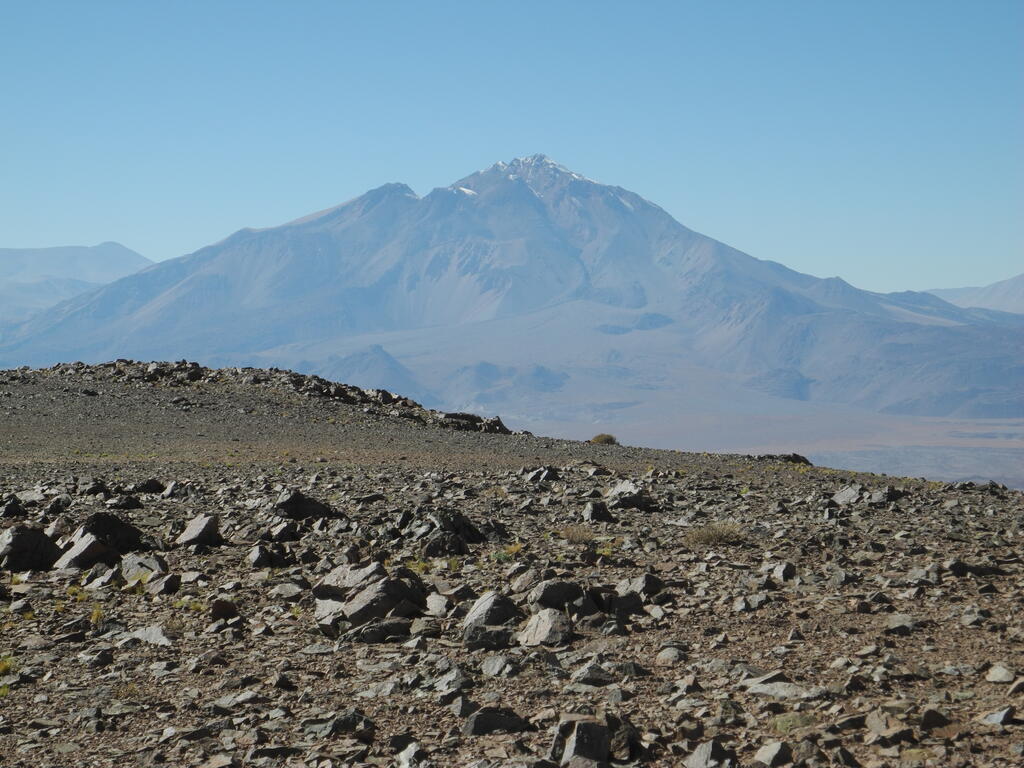 Volc&aacute;n Socompa am n&auml;chsten Morgen