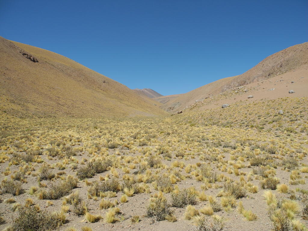 Landschaft am Ende der guten Stra&szlig;e