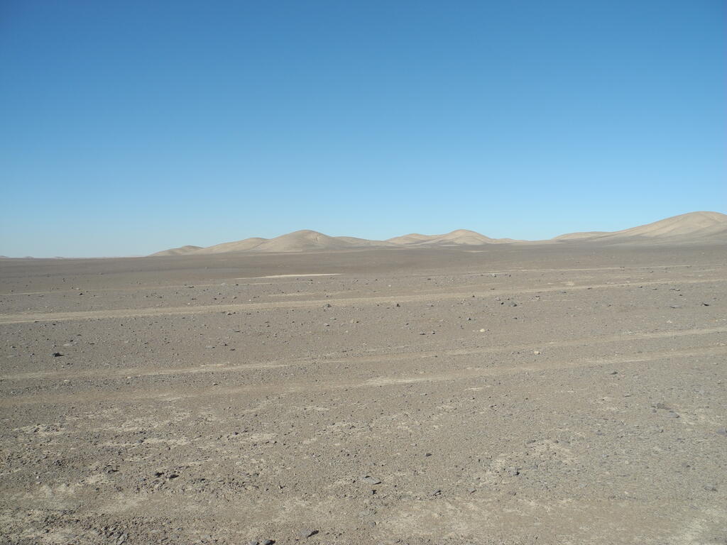 Aussicht vom Camping in der W&uuml;ste