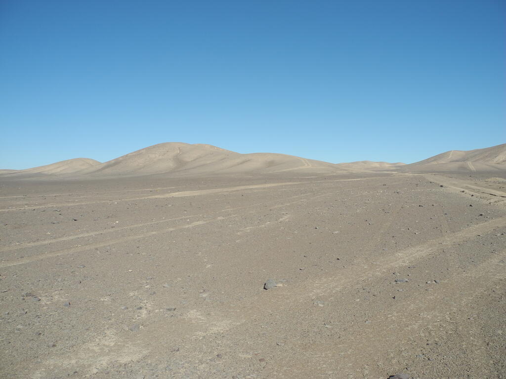 Aussicht vom Camping in der W&uuml;ste