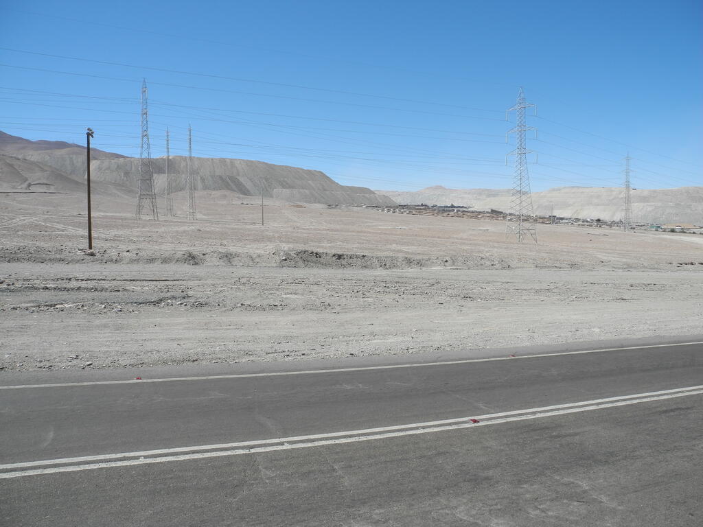 Teile der Kupfermine Chuquicamata