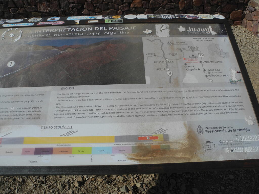 Infotafel am Parkplatz