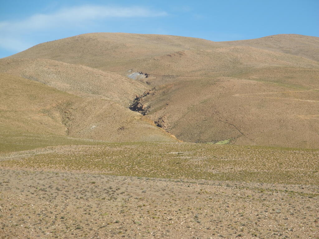 Eine weitere alte Mine &ouml;stlich der Stra&szlig;e