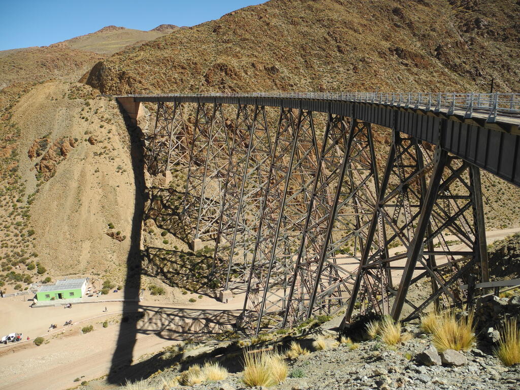 La Polvorilla von oben