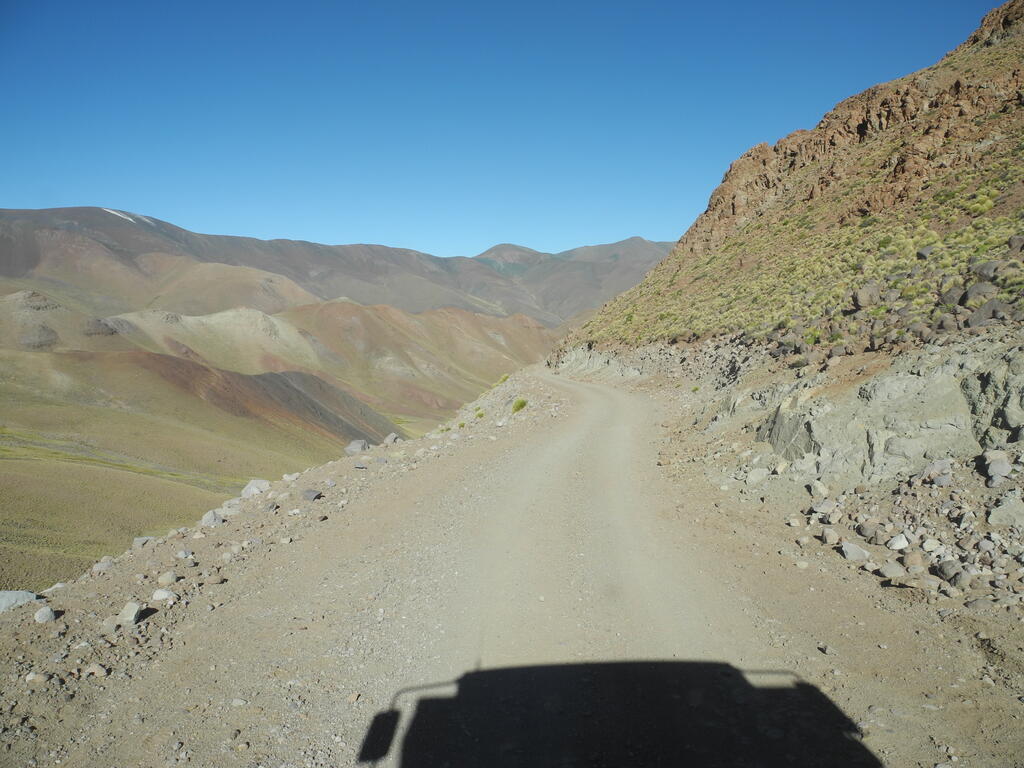 Erste Engstelle auf der S&uuml;dseite des Passes