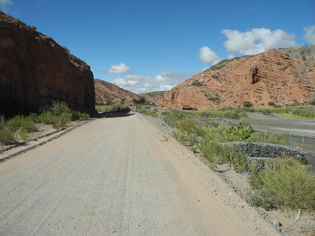 Landschaft an der RN40 zwischen La Poma und Cachi