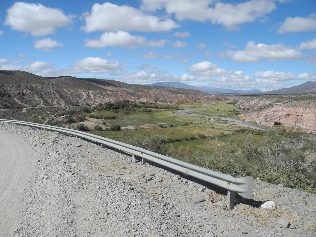 Landschaft an der RN40 zwischen La Poma und Cachi