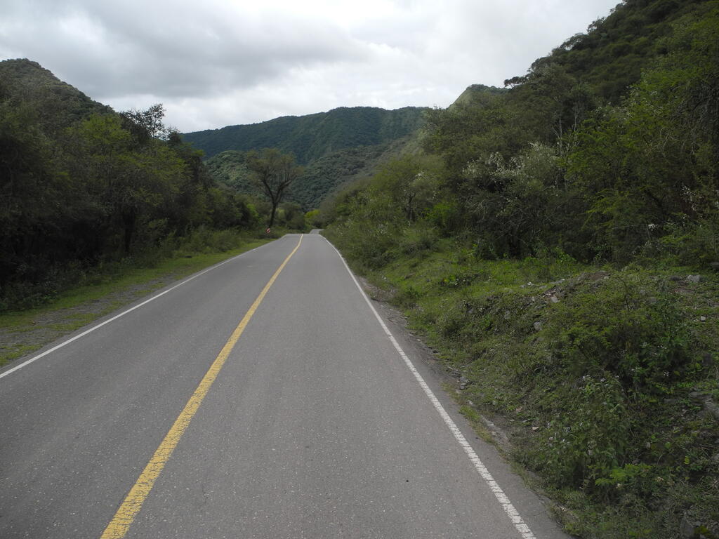 Die Cuesta del Obispo im unteren Teil