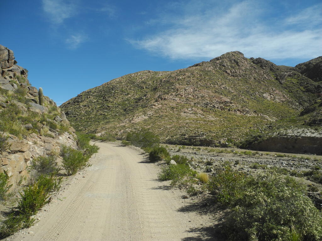 Landschaft an der Stra&szlig;e zu den Minas Capillitas